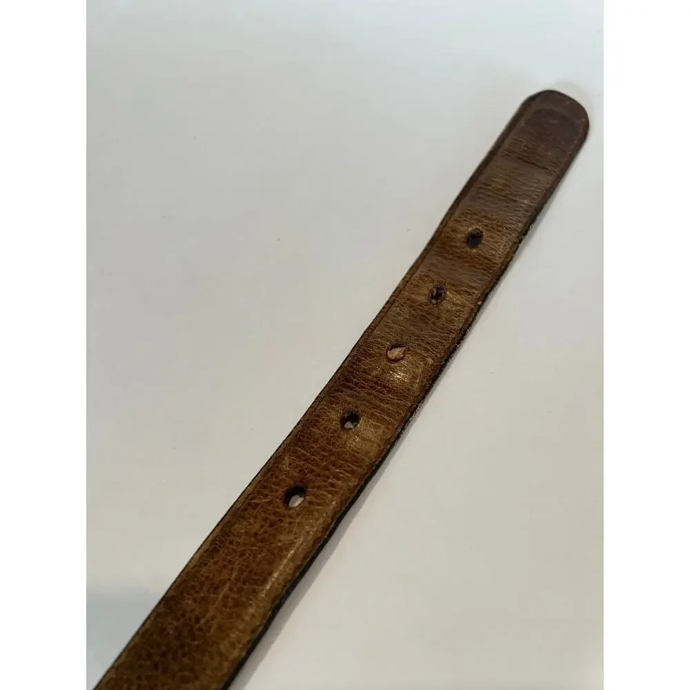 Full Grain Leather Men's Belt Brown Size 36 SG